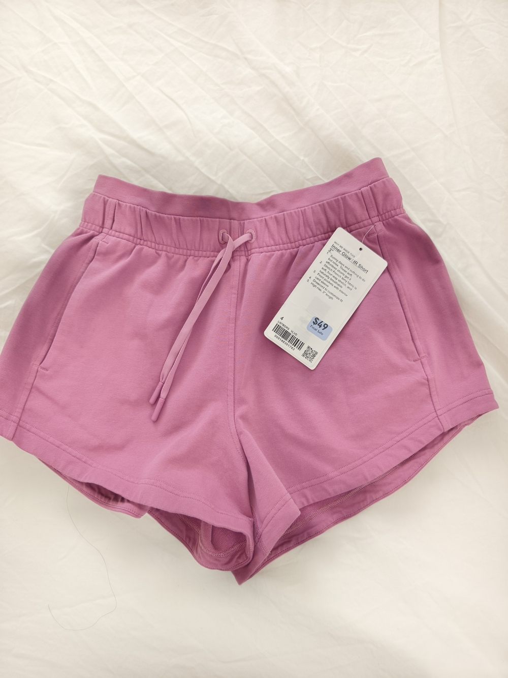 Lululemon Inner Glow High Rise Short